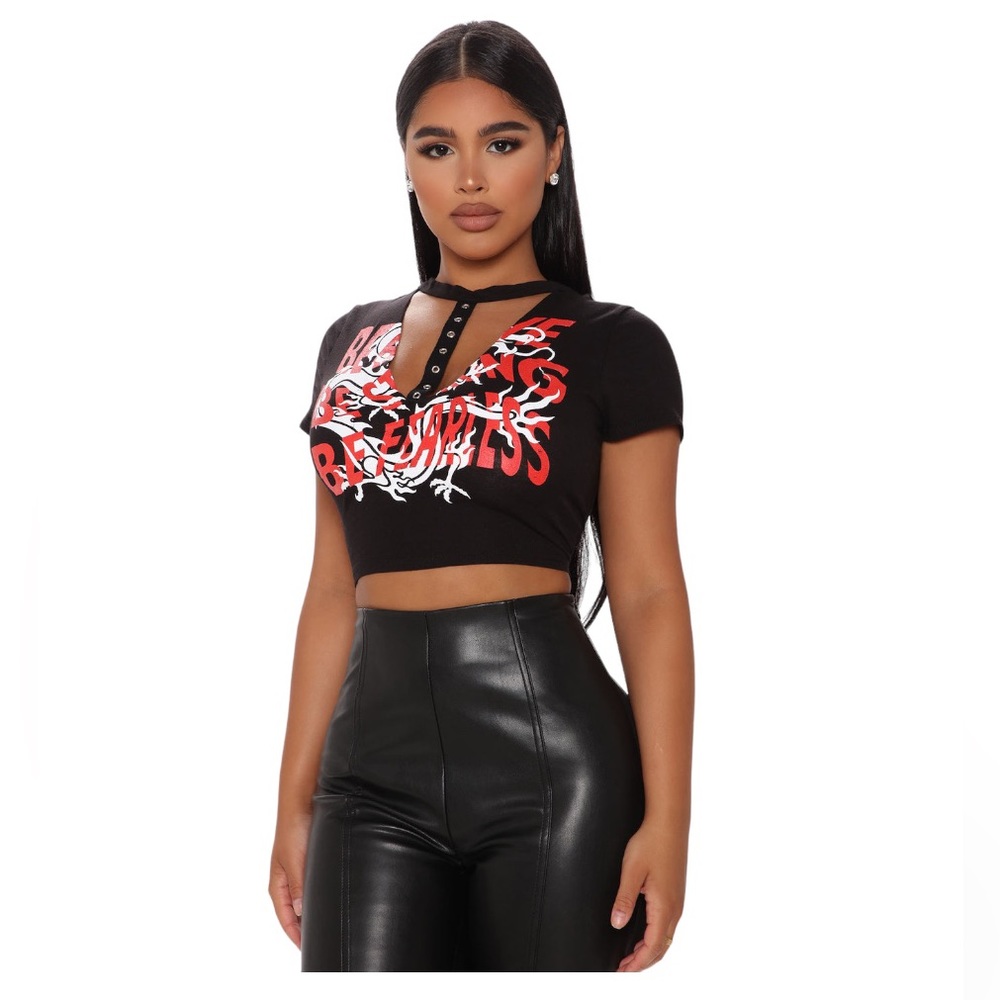Fashion Nova🦎Brave & Fearless Top🌵